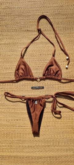 BIQUÍNI MALIBU ARGOLAS CAPPUCCINO - comprar online