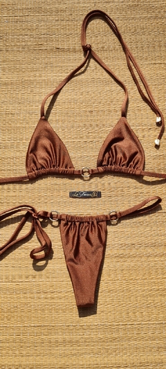 BIQUÍNI MALIBU ARGOLAS CAPPUCCINO