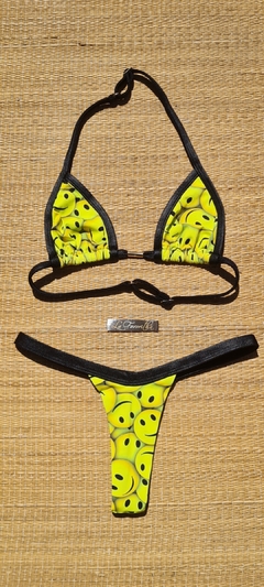 BIQUÍNI CORTININHA REGULADOR E CALCINHA FIO SMILE - comprar online