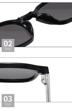 Óculos de Sol Premium Acetato Clássico 2W25 42732 - Óculos 2W Atacado