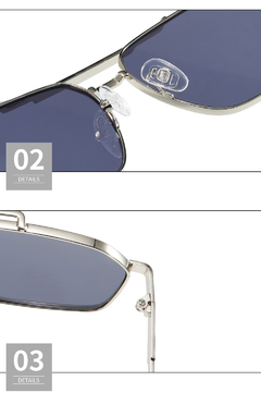 Óculos de Sol Premium Classico 2W25 38561 - Óculos 2W Atacado