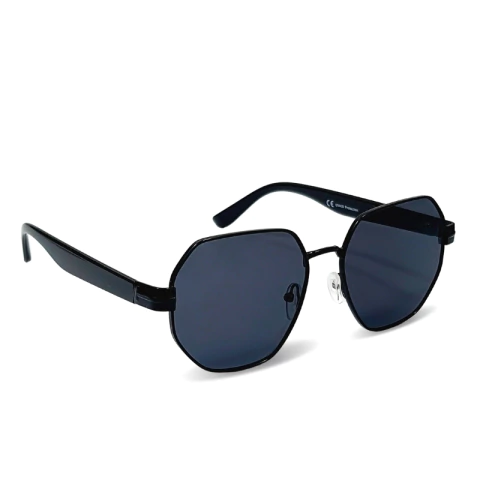 Óculos de Sol Proteção UV400 - 2W312316R - Cor: Preto c1