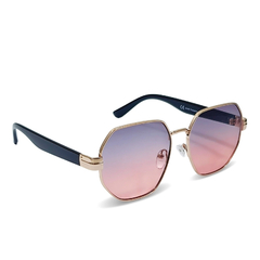 Óculos de Sol Proteção UV400 - 2W312316R - Cor: Rose c5