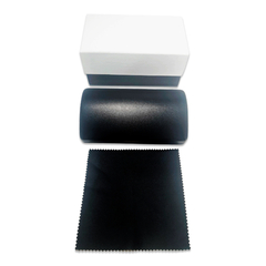 kit Estojo para Óculos - Premium (R) - BLACK & WHITE - loja online