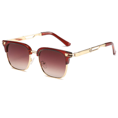 Óculos de Sol Premium Metal Classico 2W25 34061 - Óculos 2W Atacado