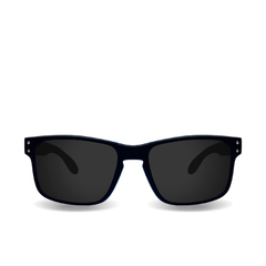 Óculos de Sol Infantil Proteção UV400 - 2W312322R - Cor: Preto fosco - comprar online