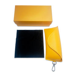 kit Estojo para Óculos - Premium (R) - AMARELO - loja online