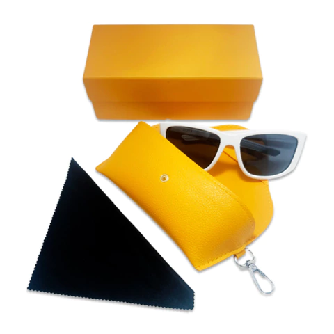 kit Estojo para Óculos - Premium (R) - AMARELO