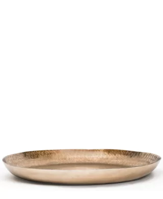 Golden plate decoração