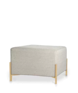 Puff Estaca Club Mobili Banho Gold