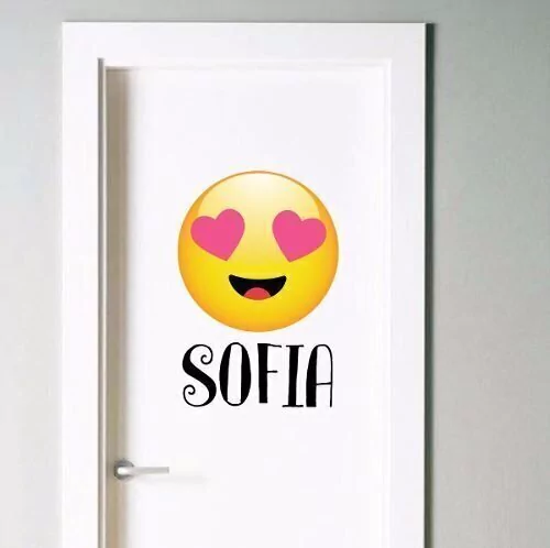Vinilo Para Puerta Con Tu Nombre Personalizado