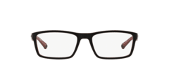 ARMAÇÃO PARA ÓCULOS DE GRAU ARNETTE AN7088L PRETO/VERMELHO - 2299/53 17 140