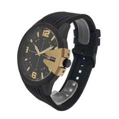 Relógio Lince analógico preto MRP4403L P2PX Pulseira Silicone na internet