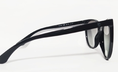 Óculos solar Tecnol TN 4030 H860 Arredondado preto - NEW GLASSES ÓTICA