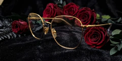 Armação para óculos Vogue - 0VO4178 848 - Ouro-pálido - NEW GLASSES ÓTICA