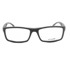 Armação Arnette AN 7070L 01 Pequena quadrada preta acetato - comprar online