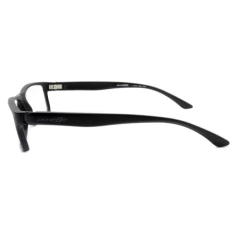 Armação Arnette AN 7070L 01 Pequena quadrada preta acetato na internet