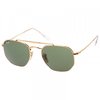 Óculos solar Ray Ban RB 3648 THE MARSHAL Dourado lente G 15