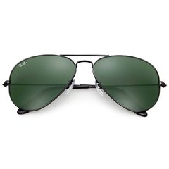 ÓCULOS DE SOL RAY-BAN AVIADOR RB3025L L2823 58 14 - PRETO/VERDE CLÁSSICO G-15 na internet