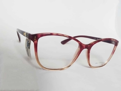 Imagem do Armação para óculos de grau Jean Monnier J8 3201 H701 Acetato vinho