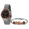 Relógio analógico feminino Lince LRT4652L + Pulseira de berloque