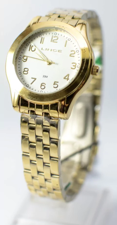KIT RELÓGIO FEMININO LINCE LRG4313L K129