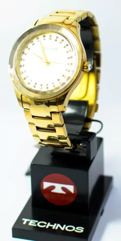 RELÓGIO TECHNOS FEMININO ELEGANCE CRYSTAL SWAROVSKI 2035LTV/4X na internet