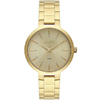 Relógio analógico feminino Orient FGSS0171 B1KX Dourado