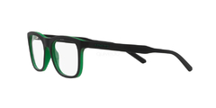 Armação Arnette AN 7217 2828 Pequena quadrada verde e preto - comprar online