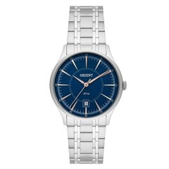 Relógio analógico Orient FBSS1132 D1SX Analógico azul e prata na internet