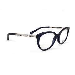Armação para óculos de grau Kipling KP 3093 E747 Preta e dourada - NEW GLASSES ÓTICA