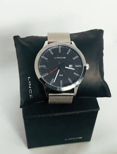 Relógio Lince masculino MRM4494L Prata analógico