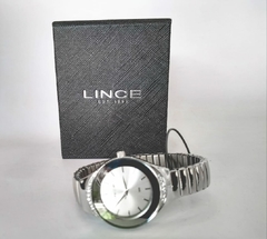 Relógio Lince feminino LRM4565L S1SX prata pulseira mola - NEW GLASSES ÓTICA