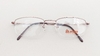Armação para óculos de grau London L-5409 C. 69 Metal e fio de nylon marrom