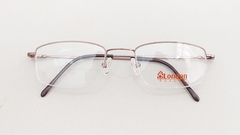 Armação para óculos de grau London L-5409 C. 69 Metal e fio de nylon marrom