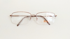 Armação para óculos de grau London L-5511 C 69 Metal grande marrom