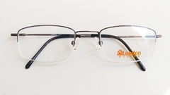Armação para óculos de grau London L-5409 C. 17 Quadrada metal e fio de nylon