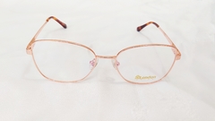 Armação para óculos de grau London L3034 COL. DB Feminina rose metal - comprar online