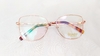 Armação para óculos de grau London Prime L3032 COL. DB Feminina metal rose
