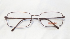 Armação para óculos de grau London L-5498 C. 56 Marrom metal grande