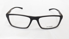 Armação para óculos de grau Arnette AN 7083L 2398 Preta e cinza acetato - comprar online