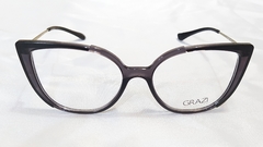 Armação para óculos de grau Grazi GZ 3095 J030 Acetato preta gatinho