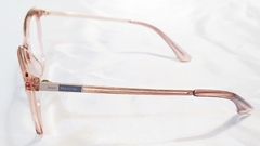Armação para óculos de grau Jean Monnier J8 3214 I551 Acetato rosa - NEW GLASSES ÓTICA