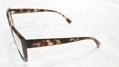 Armação para óculos de grau Grazi BENGAL GZ 3094 J044 Marrom havana acetato - NEW GLASSES ÓTICA