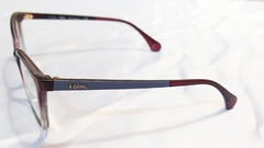 Armação para óculos de grau Kipling KP 3130 H352 Quadrada acetato vinho na internet