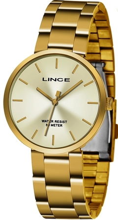 Relógio Lince feminino LRGH108L KW69 kit acessórios dourado na internet