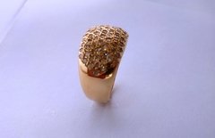 ANEL DE OURO 18k E DIAMANTE