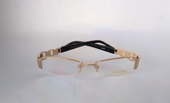 Armação para óculos de grau London Prime L2840 51 18-135 Preto e dourado