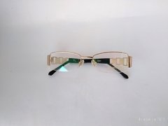 Armação para óculos de grau London Prime L2840 51 18-135 Preto e dourado - NEW GLASSES ÓTICA