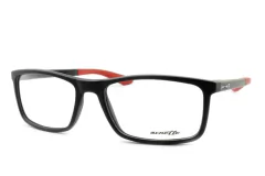 Armação para óculos de grau Arnette AN 7134L Preta e vermelha fosca